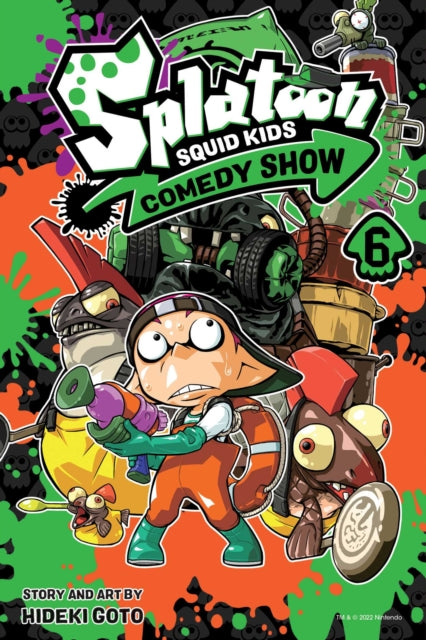 Binding: Paperback
Description: All - new adventures featuring the beloved characters from the hit Nintendo video games! Wacky short adventures based on the hit Nintendo games!
Title: Splatoon: Squid Kids Comedy Show Vol. 6
Author(s): Goto Hideki
Publisher: Viz Media Subs.