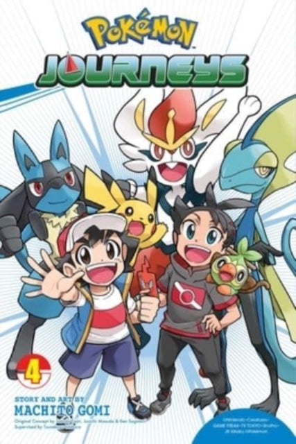 Gomi Machito - Pokemon Journeys Vol. 4 - Paperback