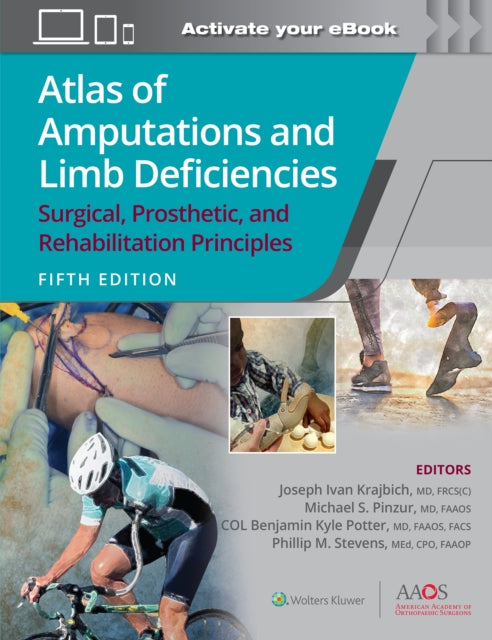 Binding: Paperback
Description: Now in one convenient volume Atlas of Amputations and Limb Deficiencies: Surgical Prosthetic and Rehabilitation Principles Fifth Edition remains the definitive reference on the surgical and prosthetic management of acquired and congenital limb loss.