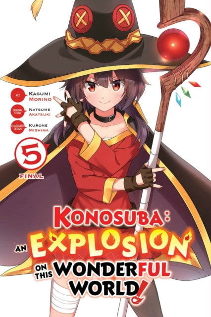 Binding: Paperback
Description: Megumin has just arrived in Axel and she's not alone! Yunyun's along for the ride and the woman who taught her Explosion Magic is in town too! Naturally it doesn't take long for our resident explosion expert to get herself into trouble.