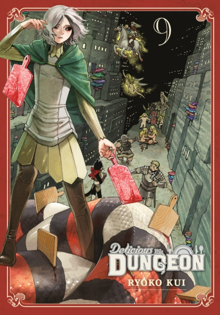 Binding: Paperback
Description: Deep within the dungeon Laios confronts the legendary winged lion! Thebattle against the Lunatic Magician for control of the dungeoncontinues.
Title: Delicious In Dungeon Vol.