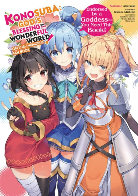 Binding: Paperback
Description: This book is not for the faint of heart. This Explooosive compendium of Konosuba content is a must - have for isekai hopefuls collectors and diehard fans of Natsume Akatsuki's isekai adventure comedy masterpiece.