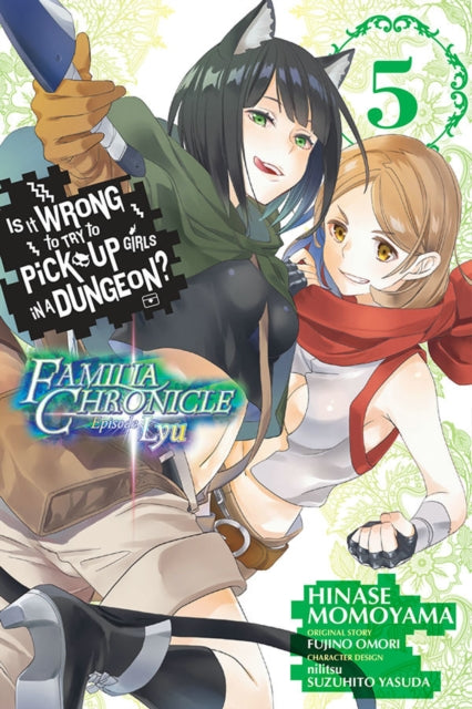 Binding: Paperback
Description: Stories of the past continue to unfurl as Lyu Syr Chloe and Runoa recount their early days at The Benevolent Mistress.
Title: Is It Wrong To Try To Pick Up Girls In A Dungeon? Familia Chronicle Episode Lyu Vol.