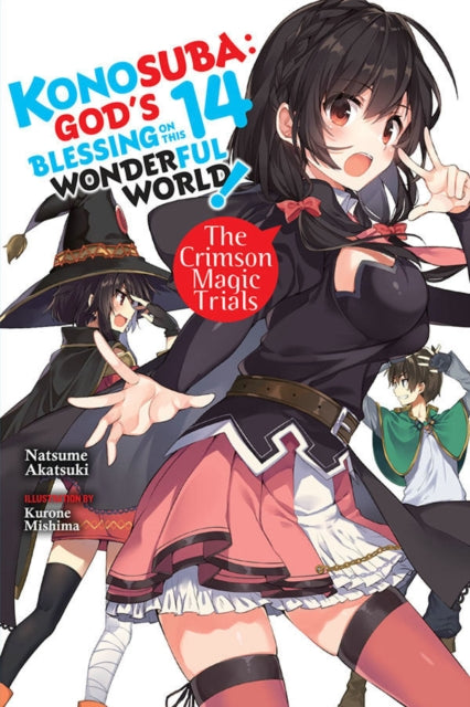 Binding: Paperback
Description: It's back to Crimson Magic Village for Kazuma's party! Yunyun is about to undertakethe chieftain's trial and it always helps to have friends close by. The challenge is onethat steadily ramps up in difficulty so it's attempted in pairs.