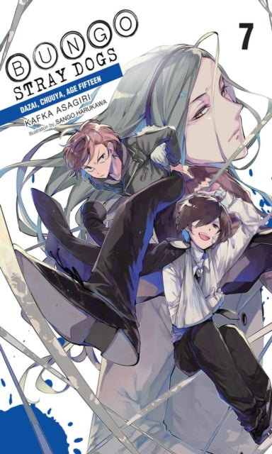 Binding: Paperback
Title: Bungo Stray Dogs Vol. 7 (Light Novel)
Author(s): Asagiri Kafka
Publisher: Little Brown & Company
Barcode: 9781975337117
Pages: 224 Pages
Publication Date: 1/18/2022
Series: BUNGO STRAY DOGS NOVEL SC
Category: Fantasy