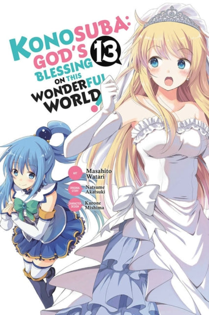 Binding: Paperback
Description: Finally the day of Darkness's and Alderp's wedding is on the horizon. Kazuma sneaks into the mansion in order to rescue Darkness but she's got no intention of leaving.
