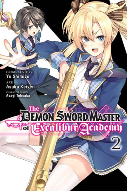 Shimizu Yuu - The Demon Sword Master Of Excalibur Academy Vol. 2 (Manga) - Paperback