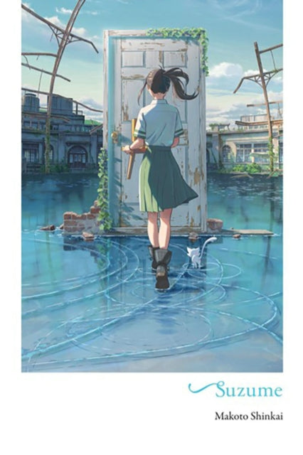 Binding: Hardcover
Description: Suzume Iwato lives with her aunt in a quiet port town in Kyushu Japan. One day on her way to school she runs into a young man searching for a door and follows him to a ruin in the mountains. Standing alone amidst the collapsed walls is a single old white door.