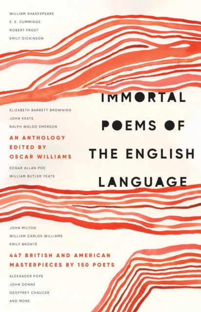 Binding: Paperback
Description: A timeless and comprehensive anthology of enduring English language poetry featuring entries from 150 British and American poets including Alexander Pope Lord Byron Edna St. Vincent Millay and Emily Dickinson.