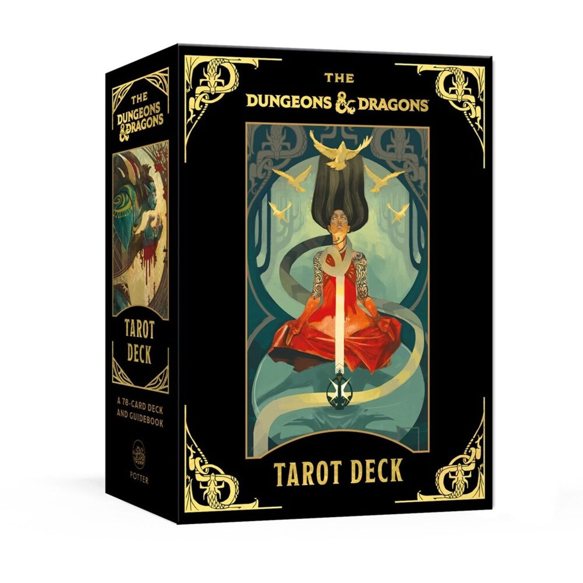 The Dungeons & Dragons Tarot Deck A 78 - Card Deck And Guidebook