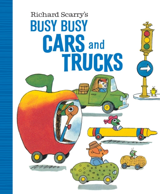Binding: Special Bindings
Description: A Richard Scarry board book full of vehicle fun! Buckle up and hit the road with an exciting array of vehicles from the one - and - only Richard Scarry.