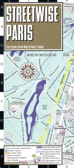 Binding: Visual And Mapping
Description: Revised 2018 Streetwise Paris Map is a laminated city center map of Paris France. The accordion - fold pocket size travel map has an integrated metro map including lines & stations. Coverage includes: Main Paris Map 1:14,000 Paris Metro Map Map of France Dimensions: 4" x 8.
