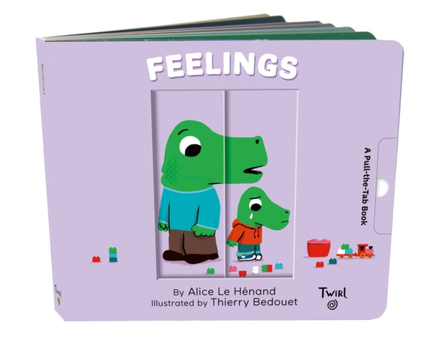 Binding: Hardcover
Description: It's never too early to encourage children to talk about how they feel. This newest title in the Pull and Play Books TM series provides reassurance and support through gently humorous situations. Children will identify with feelings voiced by Little Crocodile and his friends.