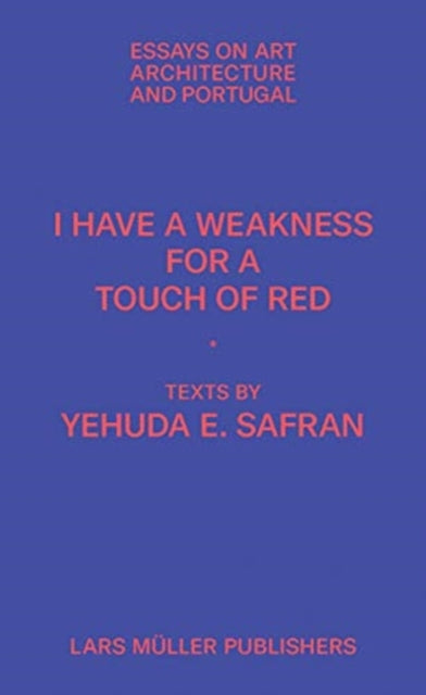 Binding: Paperback
Description: In I Have a Weakness for a Touch of Red the passionate art and architecture critic Yehuda Emmanuel Safran collects a selection of his essays on architects and artists from Portugal that he has written since the 1980s.