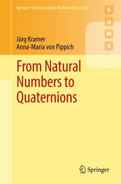 Binding: Paperback
Description: This textbook offers an invitation to modern algebra through number systems of increasing complexity beginning with the natural numbers and culminating with Hamilton's quaternions.