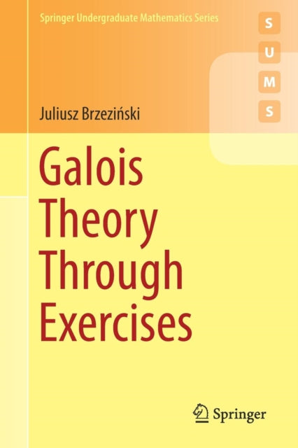 Binding: Paperback
Description: This textbook offers a unique introduction to classical Galois theory through many concrete examples and exercises of varying difficulty (including computer - assisted exercises).
