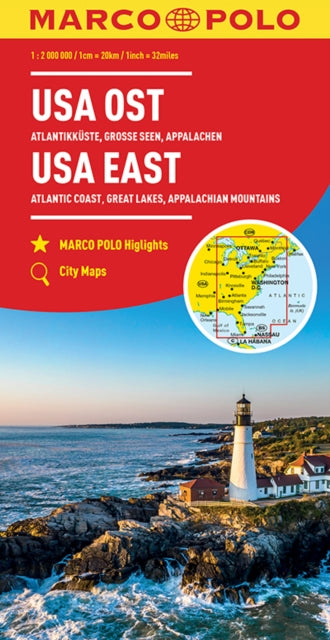 Binding: Visual And Mapping
Description: Marco Polo US a East Map: the ideal map for your trip Let the Marco Polo US a East Road Map guide you around this incredible country.