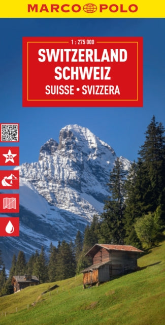 Binding: Visual And Mapping
Description: Marco Polo Switzerland Map: the ideal map for your trip Let the Marco Polo Switzerland Road Map guide you around the Switzerland.