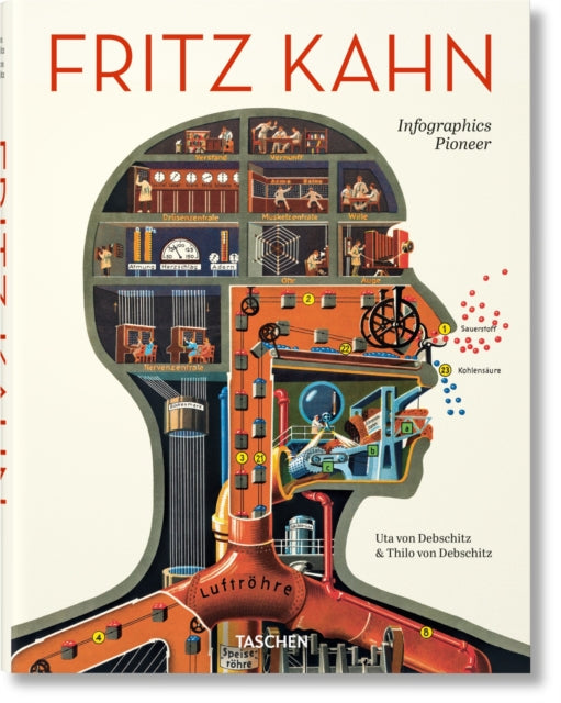 Binding: Hardcover
Description: Fritz Kahn (1888 1968) was a German doctor educator popular science writer and information graphics pioneer. Chased out of Germany by the Nazis who banned and burned his books Kahn emigrated to Palestine then France and finally the United States to continue his life's work.
