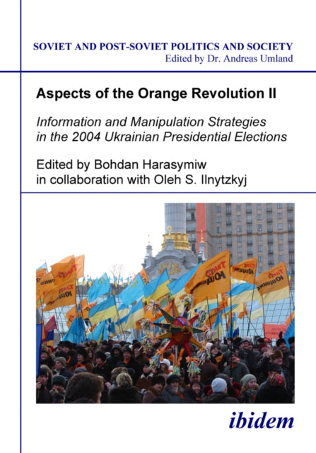 Binding: Paperback
Description: In Ukraine's presidential elections of 2004, the establishment candidate Viktor Yanukovych had the advantages of a solid regional base access to administrative resources dominance in the media help by Russian spin - doctors and support of Moscow.