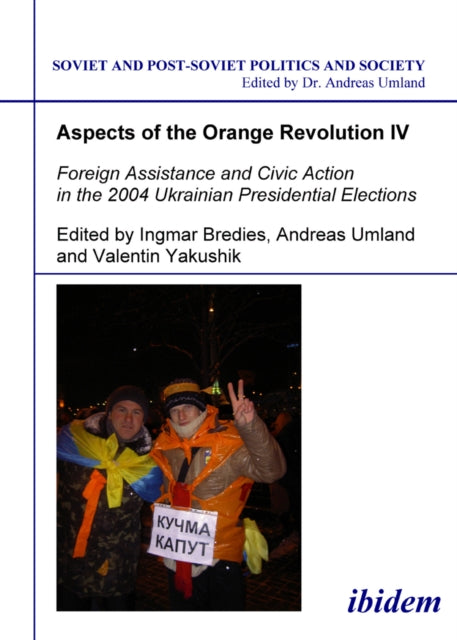 Binding: Paperback
Description: The fourth volume of Aspects of the Orange Revolution continues the previous volume's discussion on the impact of foreign actors on Ukrainian politics. It provides both scholarly analyses and first - hand accounts.