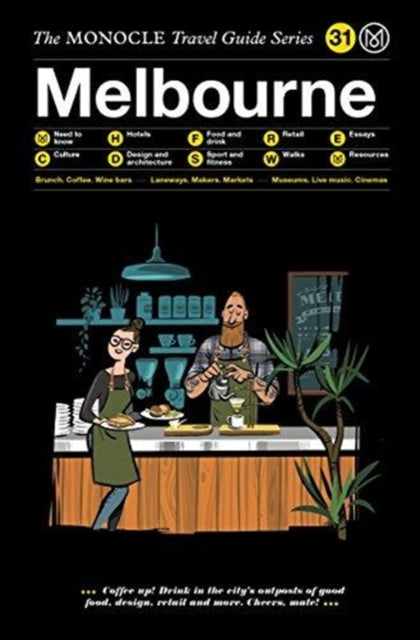 Binding: Hardcover
Description: Select Guide Rating
Title: Melbourne
Brand: Die Gestalten Verlag
Barcode: 9783899559514
Pages: 148 Pages
Publication Date: 7/15/2018
Series: The Monocle Travel Guide Series
Category: Travel & Holiday Guides