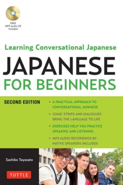 Binding: Paperback
Description: Japanese for Beginners is a straightforward learning guide which enables beginners to pick up a functional knowledge of spoken Japanese very quickly and easily. This complete Japanese language package has helped many thousands of people learn to speak colloquial Japanese.