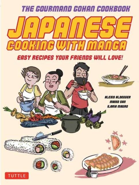 Binding: Paperback
Description: Three friends walk you through their best Japanese recipes in expressive humorous illustrations! Cooking should be fun and this highly entertaining Japanese cookbook for beginners is packed full of humor and whimsical illustrations.