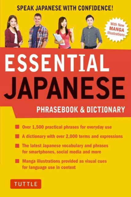 Binding: Paperback
Description: Essential Japanese Phrase Book & Dictionary teaches you the practical phrases and expressions needed for common everyday interactions in Japan in a clear concise accessible and enjoyable way.