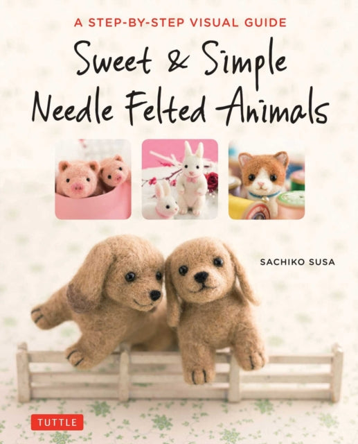 Binding: Paperback
Description: Sweet & Simple Needle Felted Animals provides detailed instructions to create your own cute and cuddly collection of needle felted pets barnyard buddies and mascots. These adorable furry figurines make beautiful gifts and accessories that you can carry around or wear.