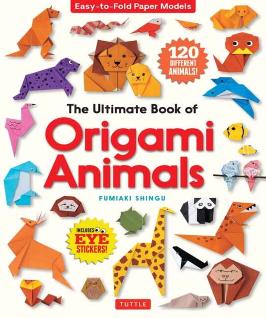 Binding: Paperback
Description: Fold your favourite origami animals - from cute Panda Cubs Kittens and Penguins to the menacing Great White Shark and Tyrannosaurus Rex.