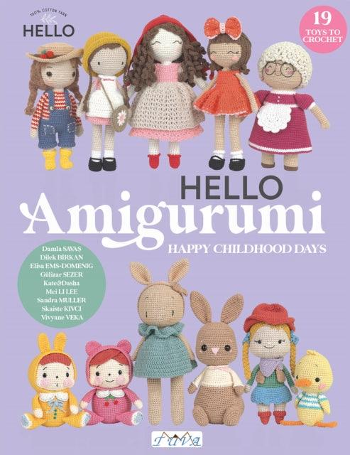 Binding: Paperback
Description: This book will take you back to your happy childhood days with 19 beautiful 'innocent amigurumi toys. Each toy has been designed by a different amigurumi designer.