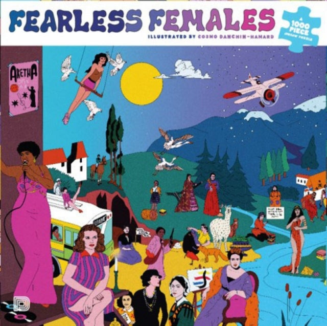 Danchin - Hamard Cosmo - Fearless Females A 1000 Piece Jigsaw Puzzle