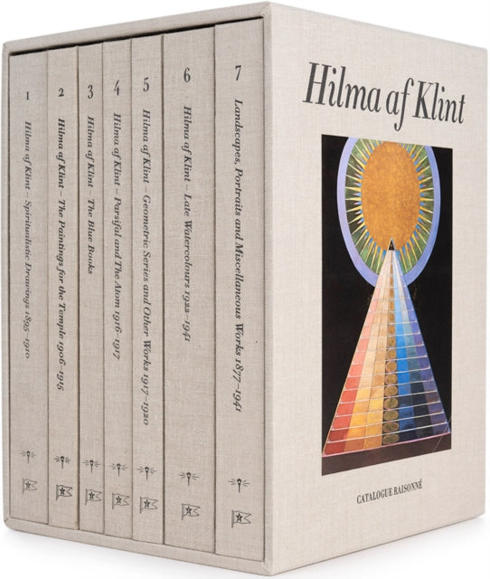 Binding: Hardcover
Description: Select Guide Rating
Title: Hilma Af Klint: The Complete Catalogue Raisonne Volumes I Vii
Brand: Stolpe Publishing
Barcode: 9789198523669
Pages: 1569 Pages, Illustrated Throughout
Publication Date: 5/2/2023
Category: Individual Artists, Art Monographs