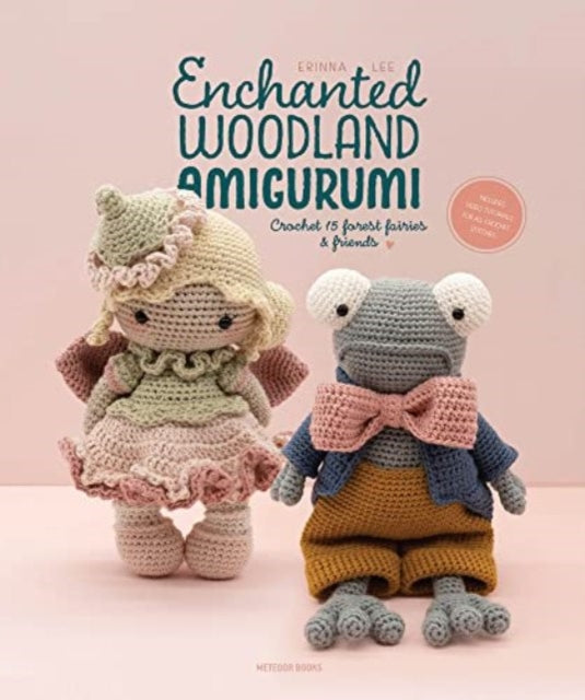 Binding: Paperback
Description: I In her third book designer Erinna Lee delves into a magical realm where yarn animals and fairies coexist amidst lush foliage colorful blooms and ancient trees. Imagine the wonders that await as you crochet these gentle characters and create your very own enchanted woodland.