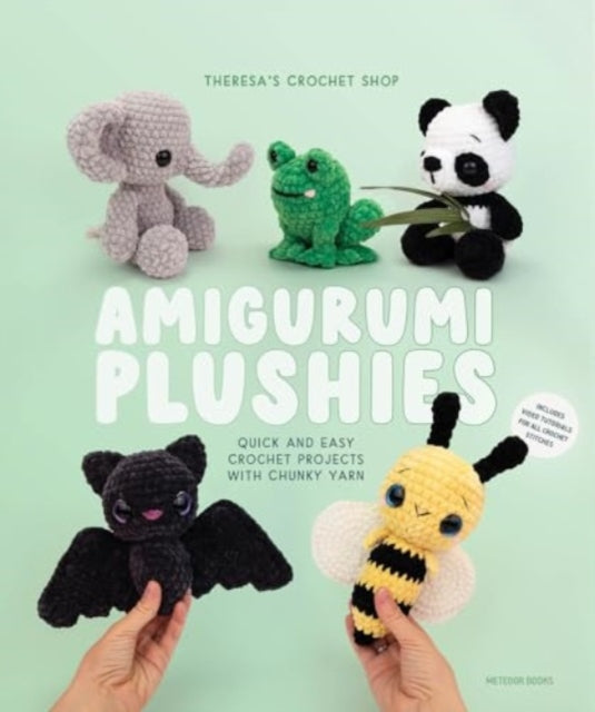 Binding: Paperback
Description: Designer Theresa's Crochet Shop invites you to explore the world of amigurumi with 18 quick & easy animal patterns. Whether you're a beginner or an experienced crocheter these cute and cuddly plush designs will capture your heart and imagination.