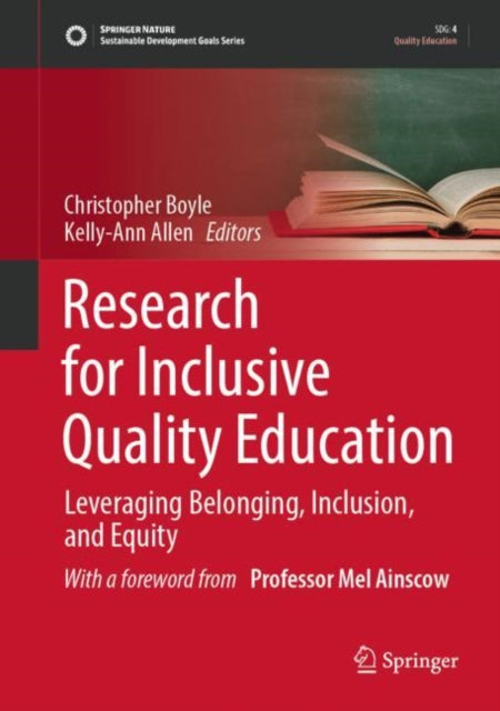 Binding: Hardcover
Description: This book explores contemporary perspectives and research on inclusion providing a platform for discussing inclusion at an international level and its intersections with belonging and equity.