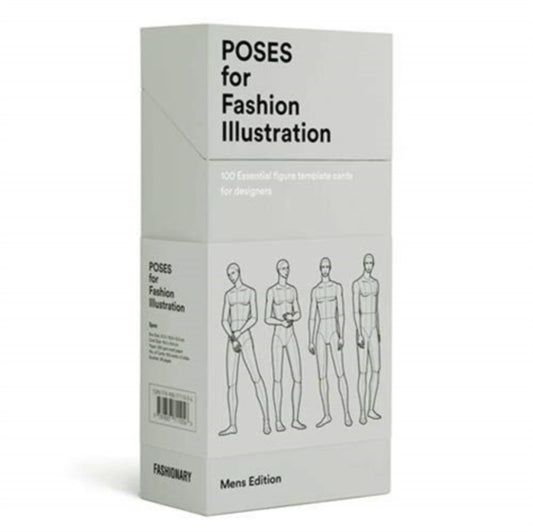 Poses For Fashion Illustration - Mens (Card Box)