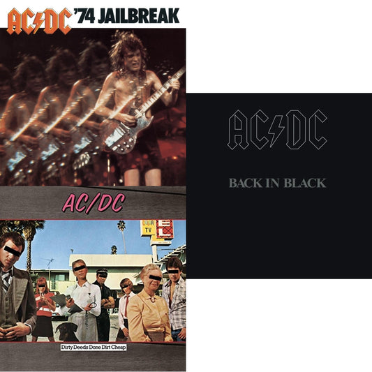 74 Jailbreak & Dirty Deeds Done Dirt Cheap & Back In Black