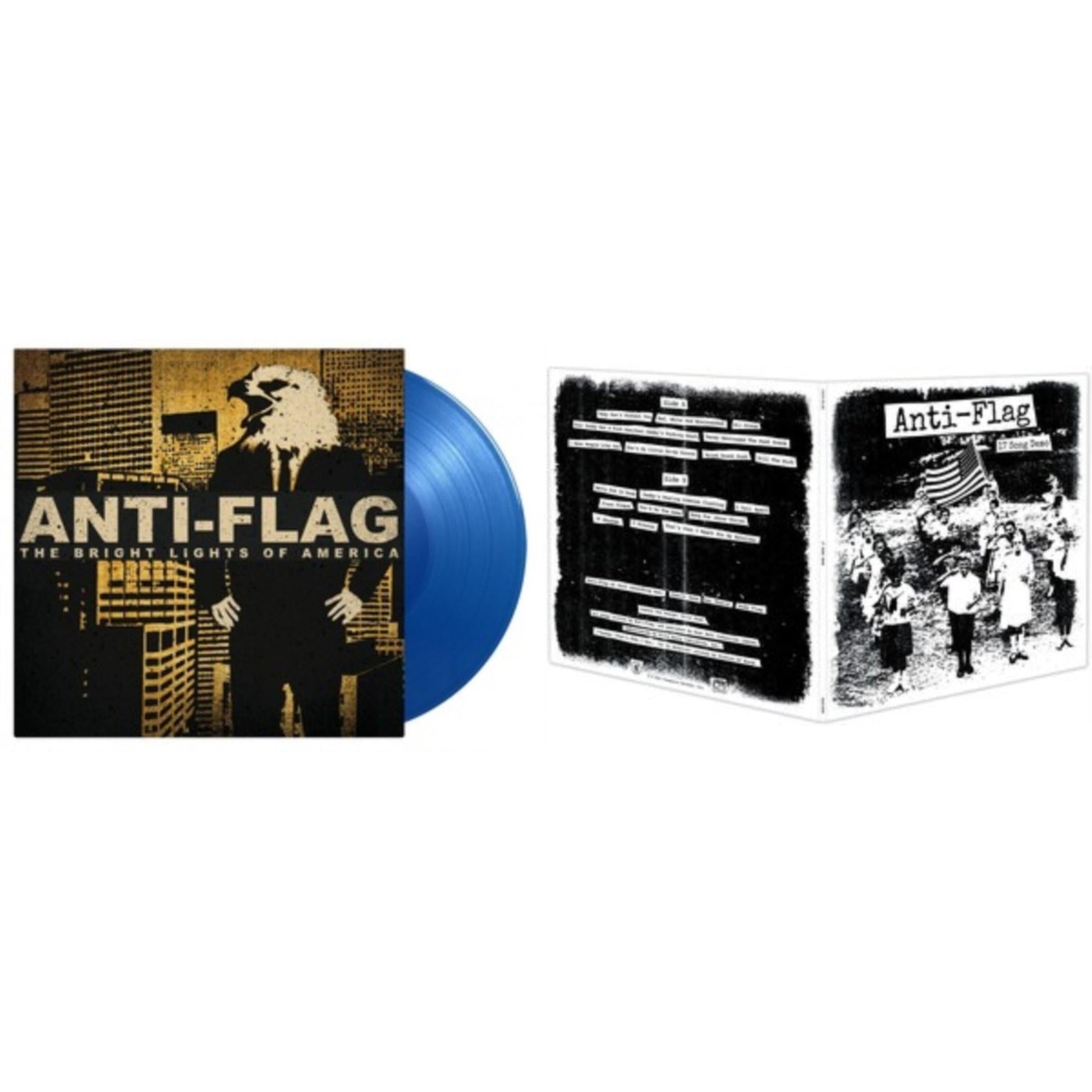 This is a 2 LP Vinyl SKU bundle.
1.This LP Vinyl is brand new.Format: LP VinylMusic Style: PunkThis item's title is: Bright Lights Of America (2LP/180G/Blue Vinyl)Artist: Anti-FlagLabel: MUSIC ON VINYLBarcode: 8719262020627Release Date: 9/10/2021
2.This LP Vinyl is brand new.