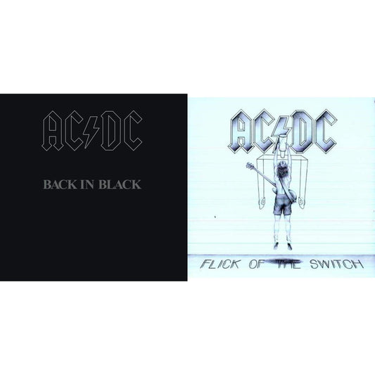 This is a 2 LP Vinyl SKU bundle.
1.This LP Vinyl is brand new.Format: LP VinylMusic Style: Hard RockThis item's title is: Back In Black (180G)Artist: Ac/DcLabel: LEGACYBarcode: 696998020719Release Date: 10/14/2003
2.This LP Vinyl is brand new.