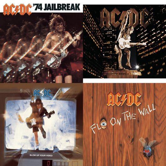 74 Jailbreak & Stiff Upper Lip & Blow Up Your Video & Fly On The Wall