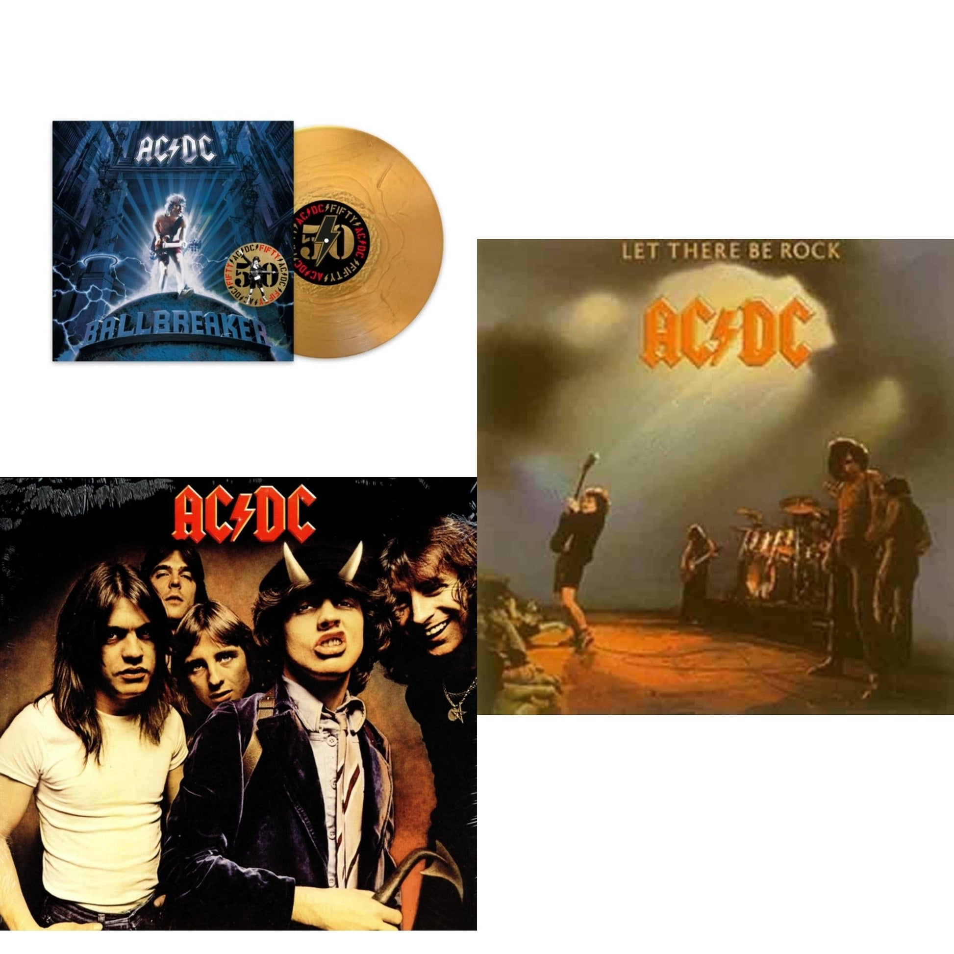 This is a 3 LP Vinyl SKU bundle.
1.This LP Vinyl is brand new.Format: LP VinylThis item's title is: Ballbreaker (50Th Anniversary/Gold Color LP Vinyl)Artist: Ac/DcBarcode: 196588733611Release Date: 6/21/2024
2.This LP Vinyl is brand new.