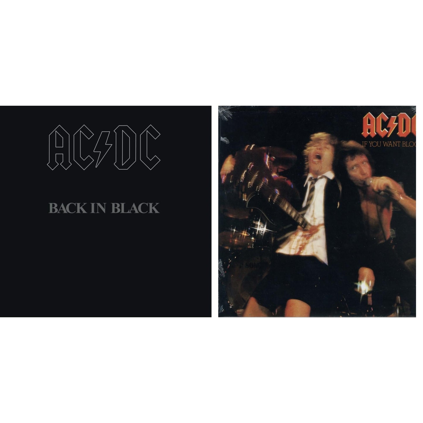 This is a 2 LP Vinyl SKU bundle.
1.This LP Vinyl is brand new.Format: LP VinylMusic Style: Hard RockThis item's title is: If You Want Blood You've Got It (180G)Artist: Ac/DcLabel: LEGACYBarcode: 696998020511Release Date: 10/14/2003
2.This LP Vinyl is brand new.