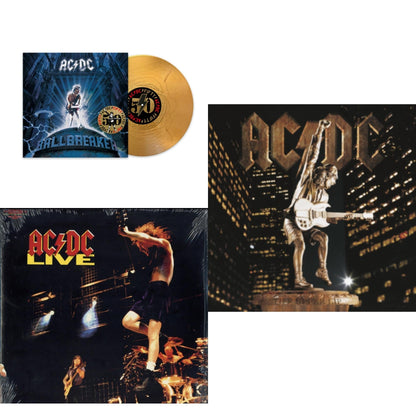 This is a 3 LP Vinyl SKU bundle.
1.This LP Vinyl is brand new.Format: LP VinylThis item's title is: Ballbreaker (50Th Anniversary/Gold Color LP Vinyl)Artist: Ac/DcBarcode: 196588733611Release Date: 6/21/2024
2.This LP Vinyl is brand new.