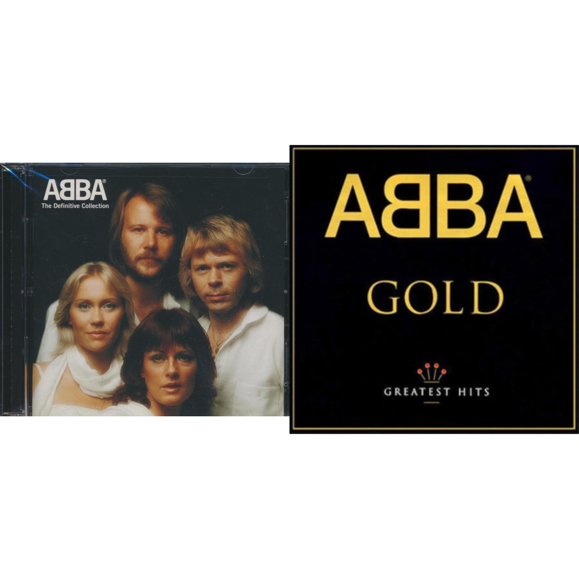 This is a 2 CD SKU bundle.
1.This CD is brand new.Format: CDMusic Style: EuropopThis item's title is: Definitive CollectionArtist: AbbaLabel: UTVBarcode: 731454997423Release Date: 11/6/2001
2.This CD is brand new.