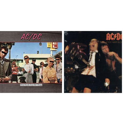 Dirty Deeds Done Dirt Cheap (180G) & If You Want Blood You've Got It (180G)