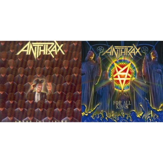 This is a 2 CD SKU bundle.
1.This CD is brand new.Format: CDMusic Style: ThrashThis item's title is: Among LivingArtist: AnthraxLabel: INGROOVES FONTANA / ISLANDBarcode: 042284244725Release Date: 6/1/1990
2.This CD is brand new.