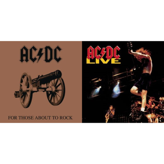 This is a 2 CD SKU bundle.
1.This CD is brand new.Format: CDMusic Style: Hard RockThis item's title is: For Those About To RockArtist: Ac/DcLabel: LEGACYBarcode: 696998020825Release Date: 4/29/2003
2.This CD is brand new.