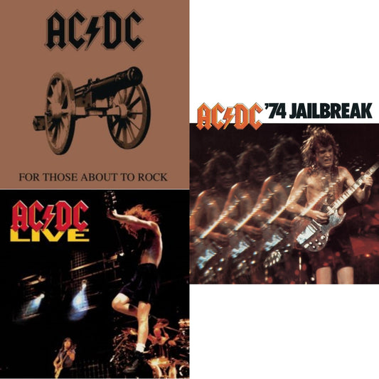 74 Jailbreak & For Those About To Rock & Live